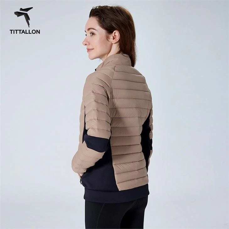 Goose Down Ribs Puffer Jacket